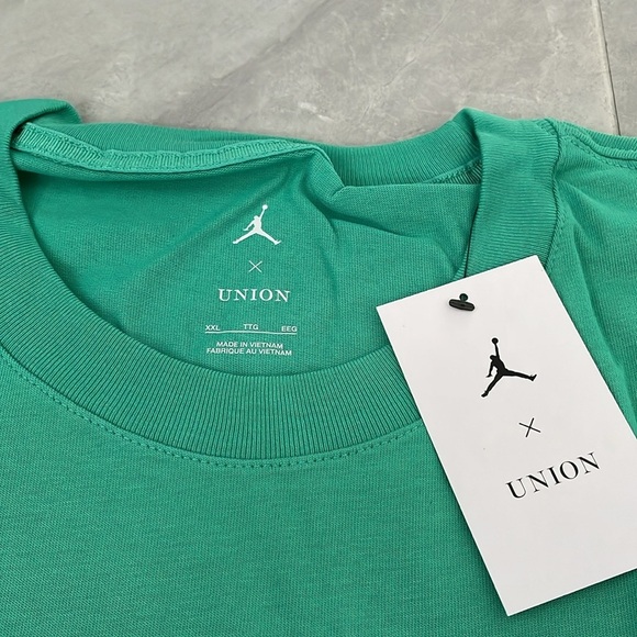 Men's Jordan x Union Short Sleeve Shirt Limited Release Jumpman XXL - Picture 6 of 16
